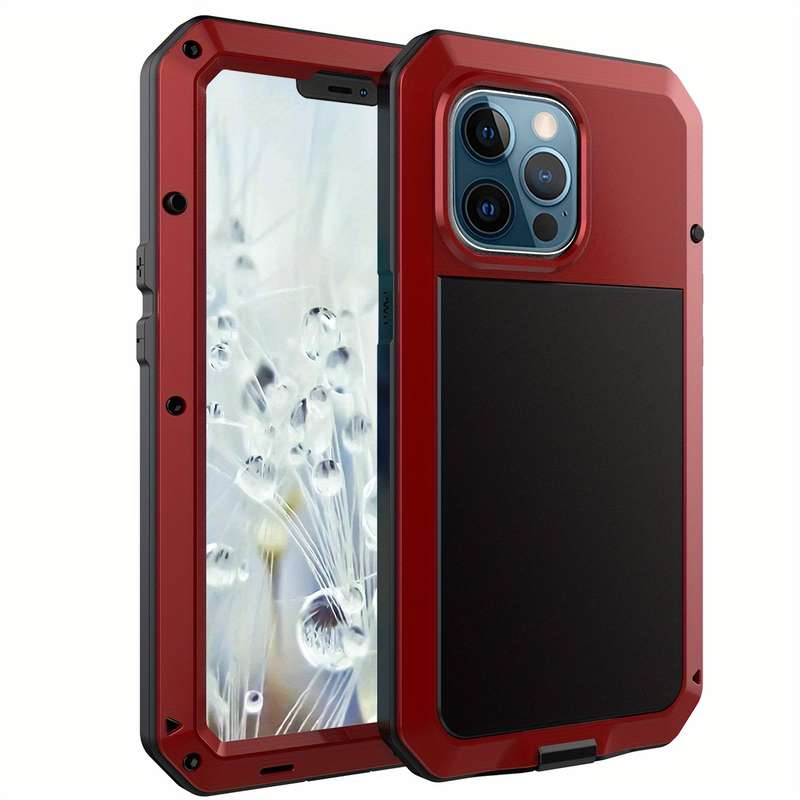 1Pc Red For iPhone 13 Pro Phone Case Phone Cover