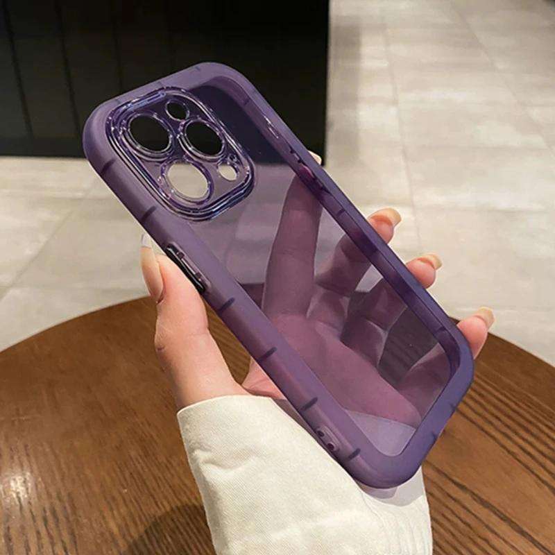 1Pc Deep Purple For iPhone 11 Phone Case Phone Cover