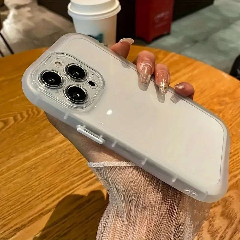 1Pc Transparent For iPhone 12 Pro Max Phone Case Phone Cover