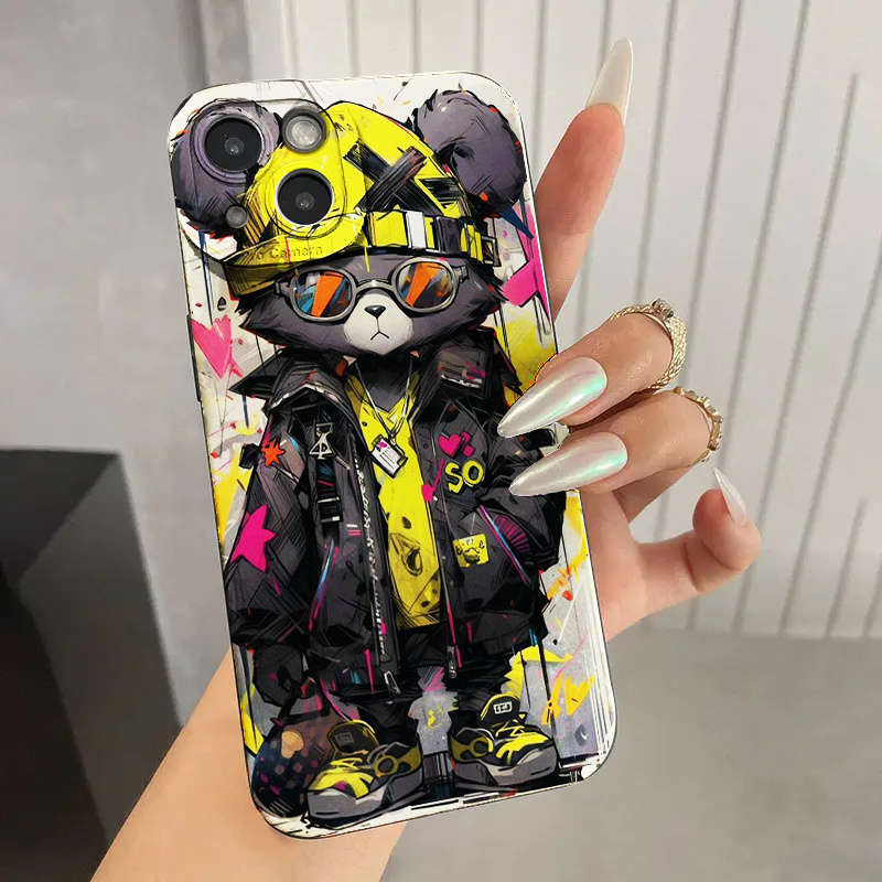 1Pc Mixed Color For iPhone 15 Pro Phone Case Phone Cover