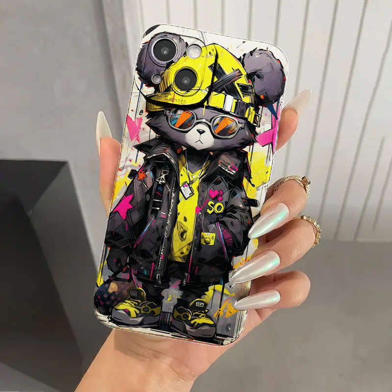 1Pc Mixed Color For iPhone 15 Pro Phone Case Phone Cover