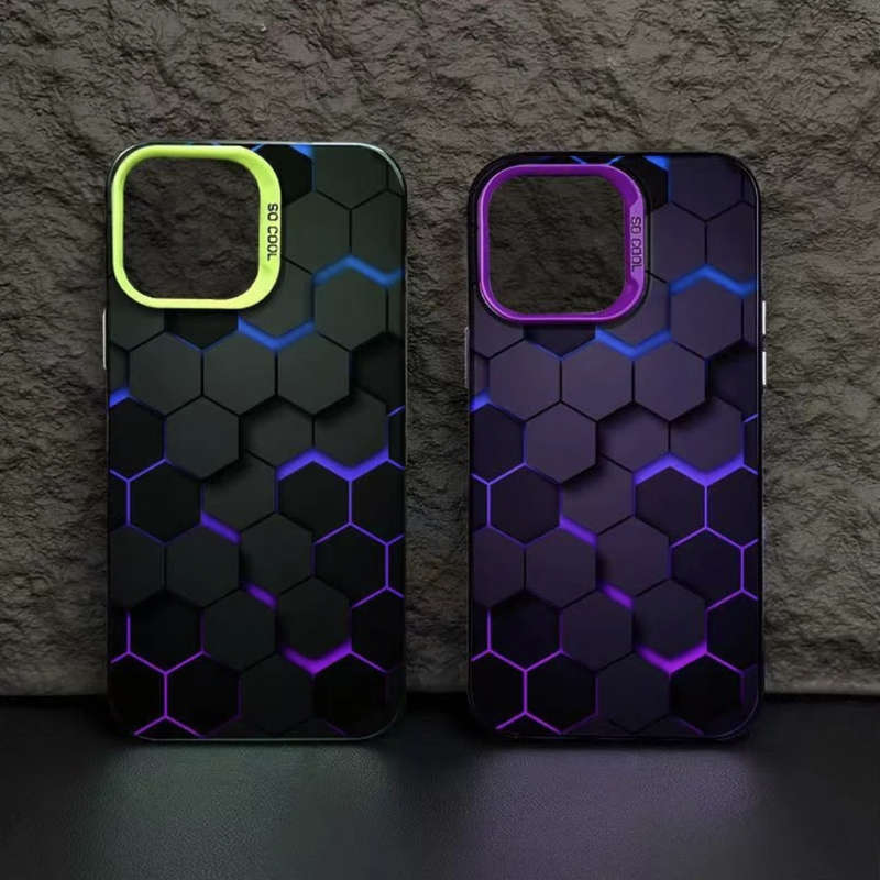 1Pc Purple For iPhone 7 8 Se2 Se3 Phone Case Phone Cover
