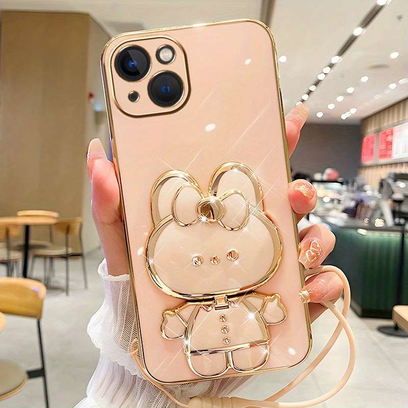1Pc Pink Red For iPhone 13 Phone Case Phone Cover
