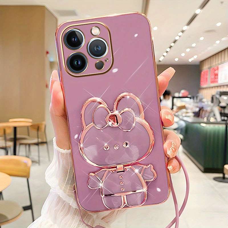 1Pc Purple For iPhone 13 Pro Phone Case Phone Cover