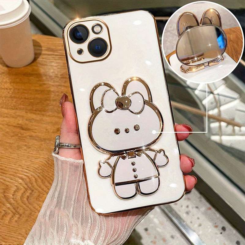 1Pc White For iPhone 13 Phone Case Phone Cover