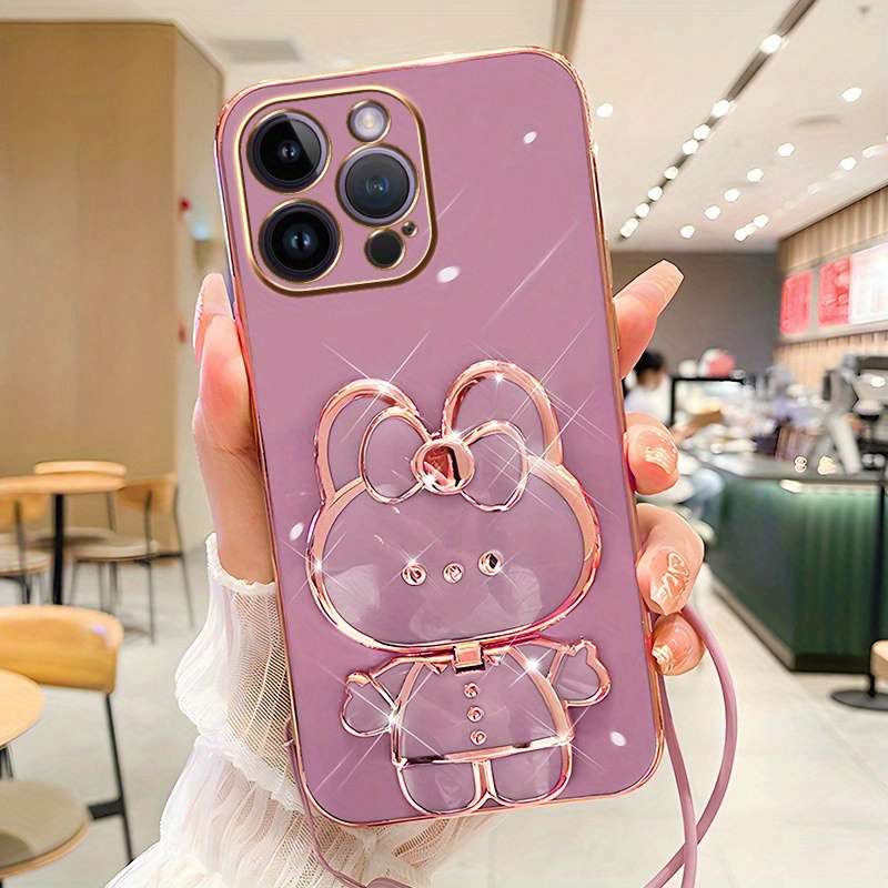 1Pc Purple For iPhone 14 Pro Max Phone Case Phone Cover