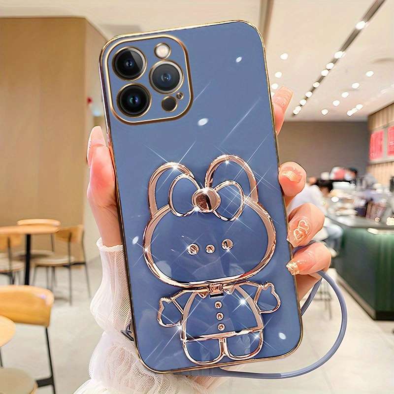 1Pc Blue For iPhone 13 Pro Max Phone Case Phone Cover
