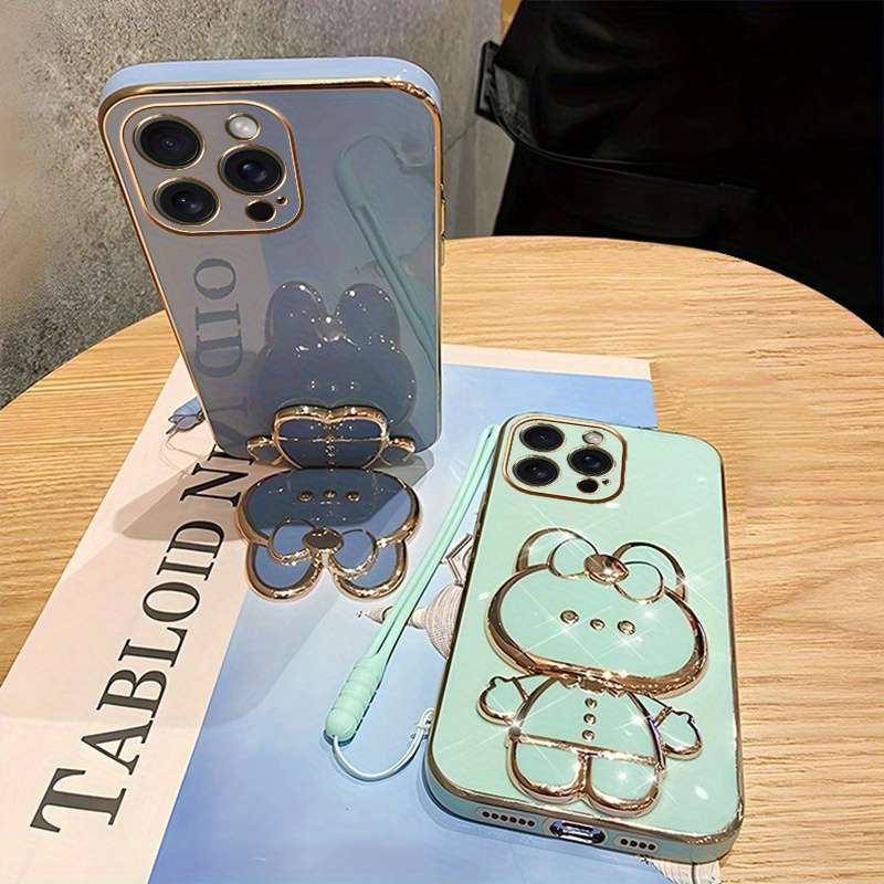 1Pc Blue For iPhone 13 Phone Case Phone Cover