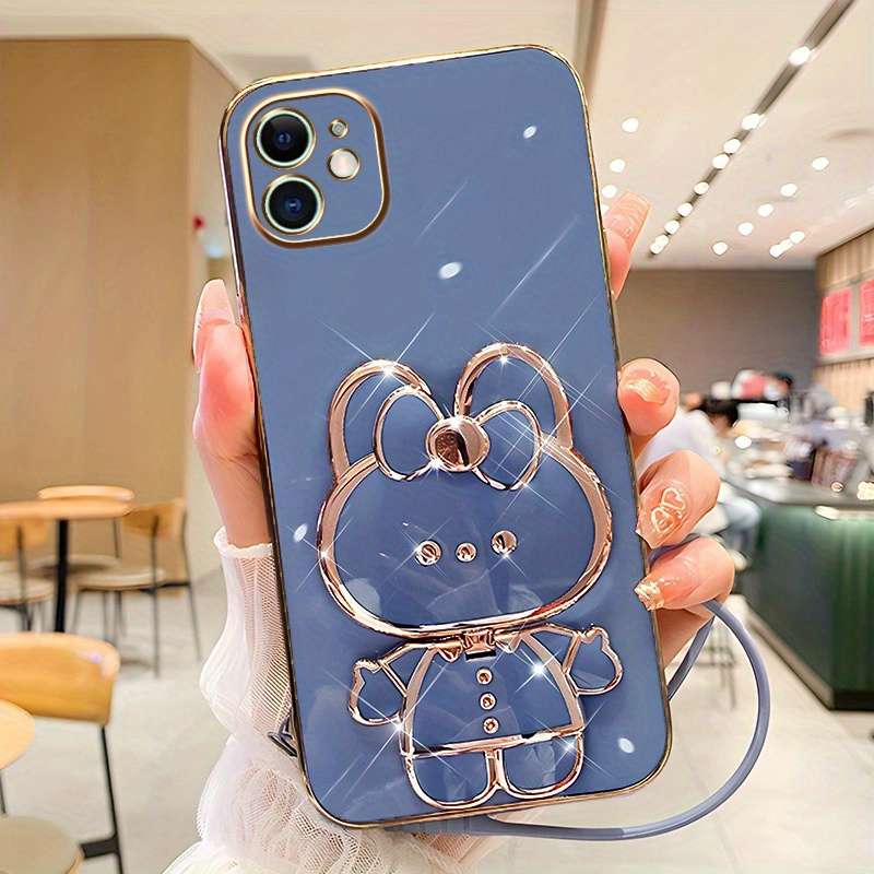 1Pc Blue For iPhone 11 Phone Case Phone Cover