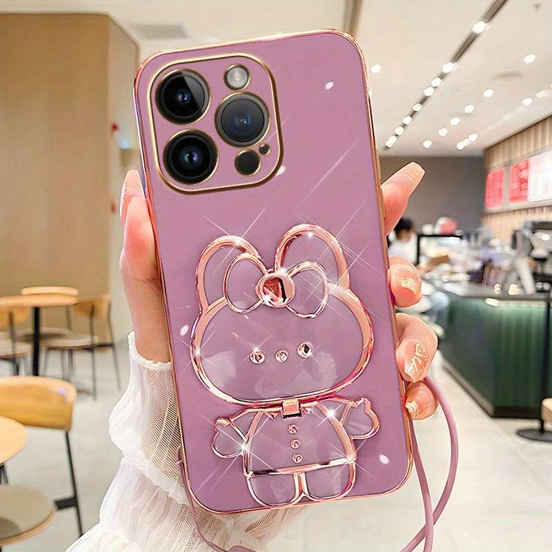 1Pc Purple For iPhone 14 Pro Phone Case Phone Cover