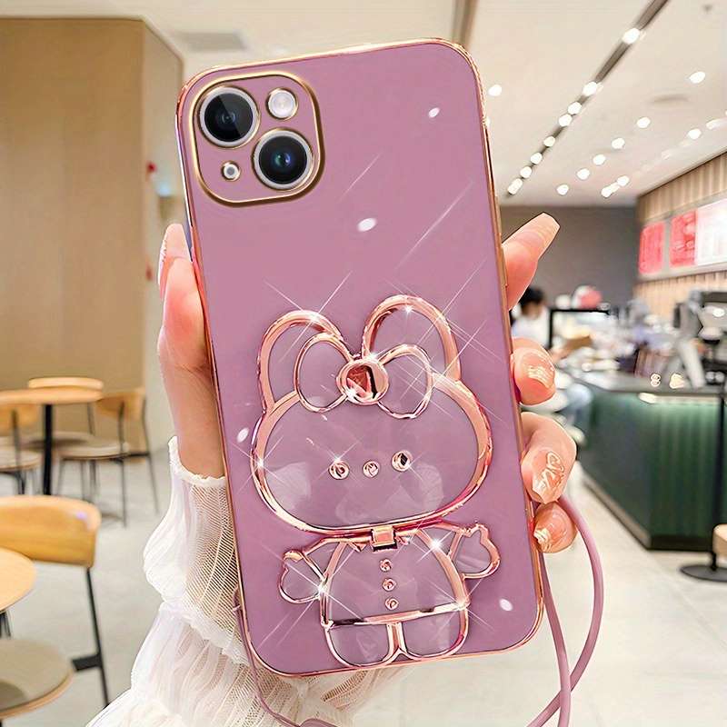 1Pc Purple For iPhone 14 Plus Phone Case Phone Cover