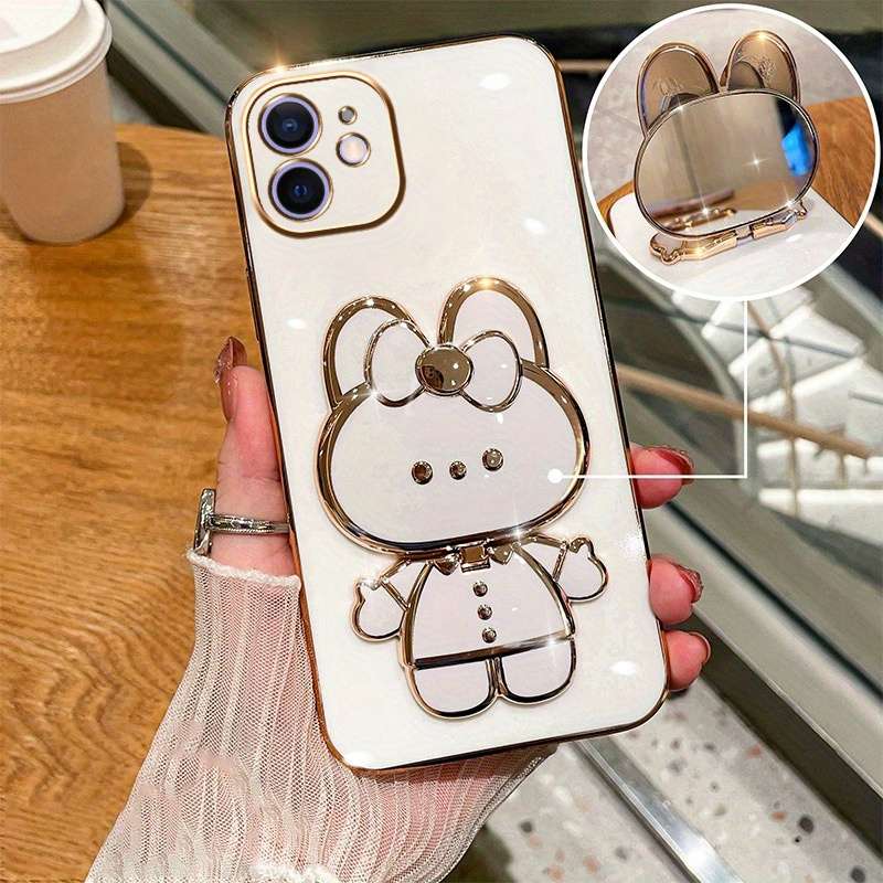 1Pc White For iPhone 12 Phone Case Phone Cover