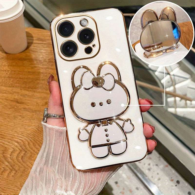1Pc White For iPhone 15 Pro Phone Case Phone Cover
