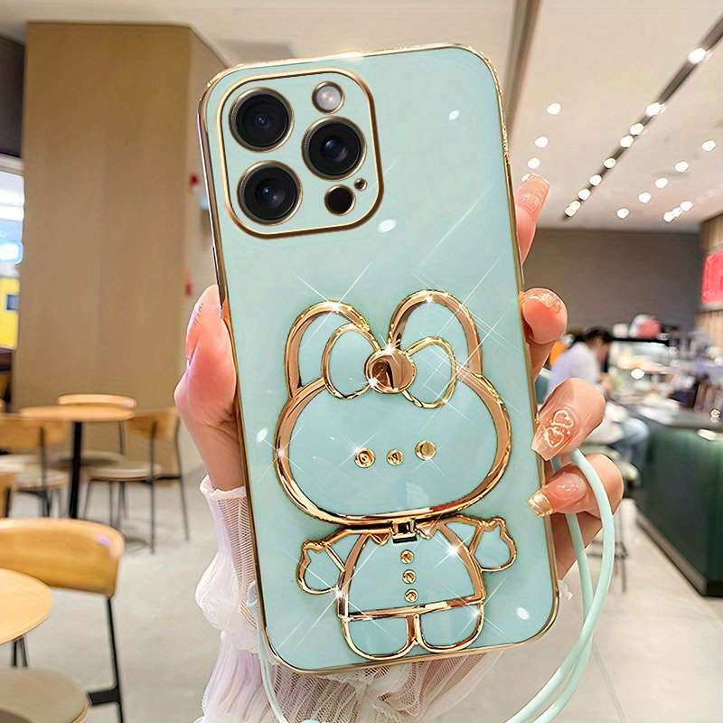 1Pc Blue For iPhone 13 Phone Case Phone Cover