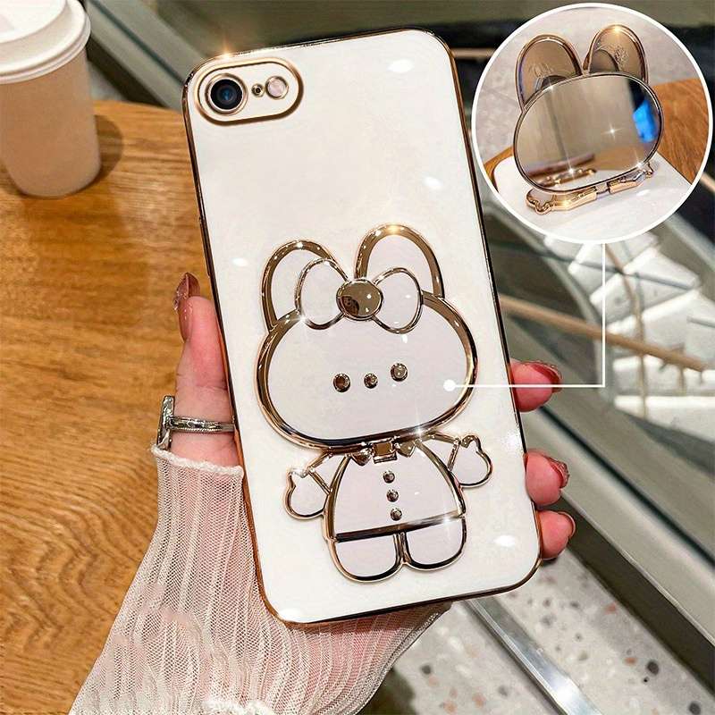 1Pc White For iPhone 7 8 Se2 Se3 Phone Case Phone Cover