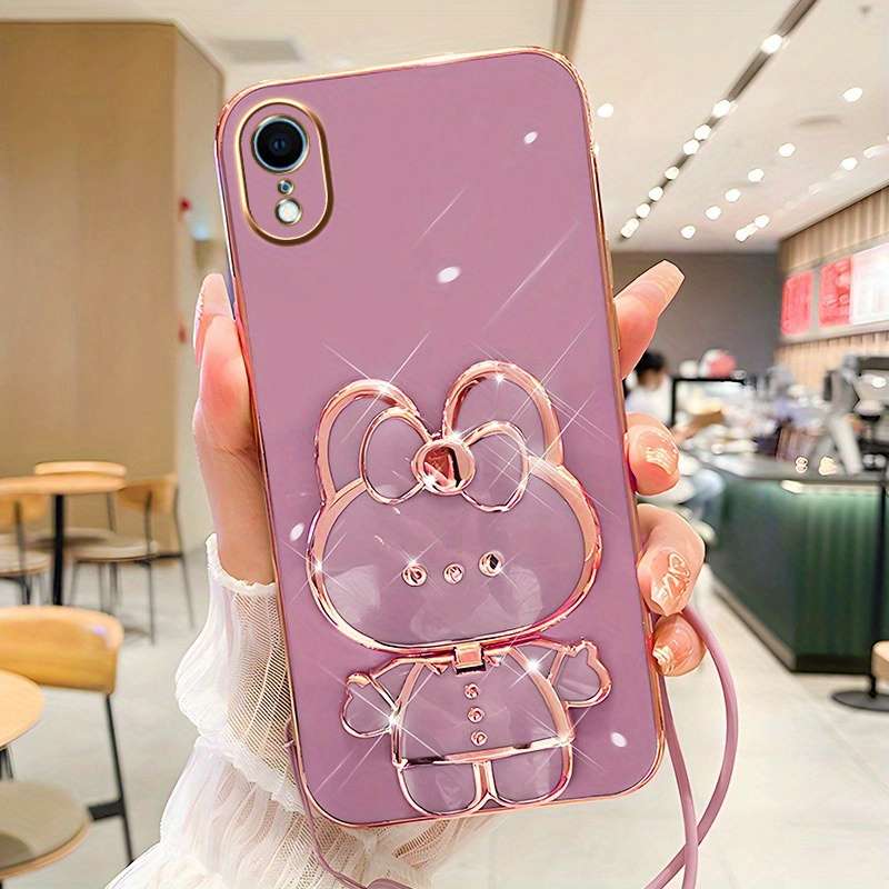 1Pc Purple For iPhone Xr Phone Case Phone Cover