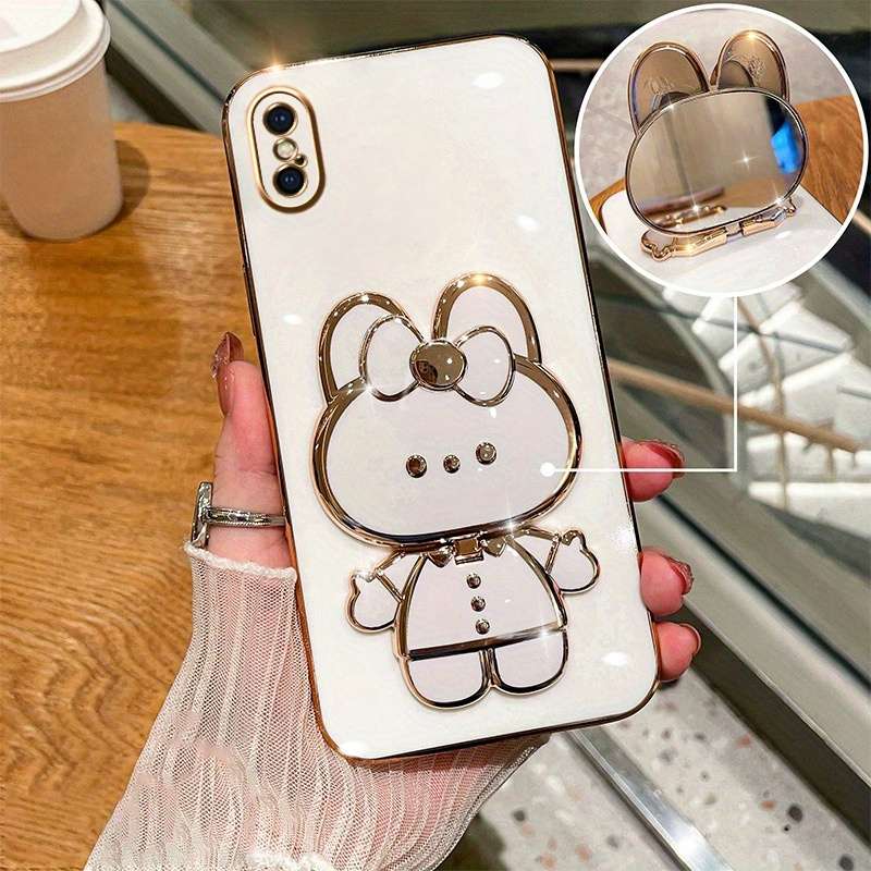 1Pc White For iPhone X Xs Phone Case Phone Cover