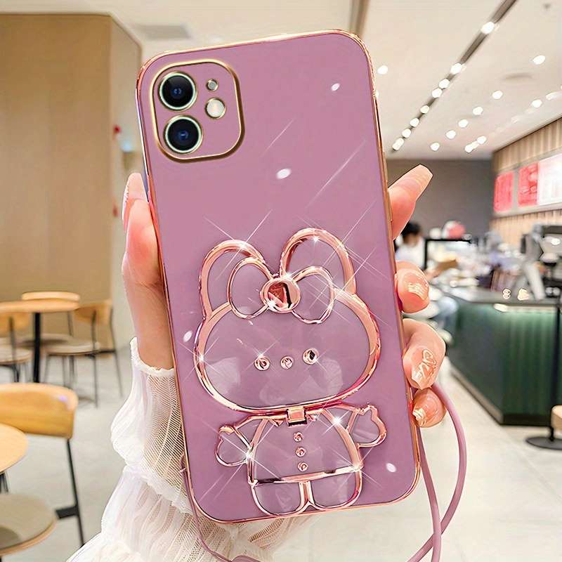 1Pc Purple For iPhone 11 Phone Case Phone Cover