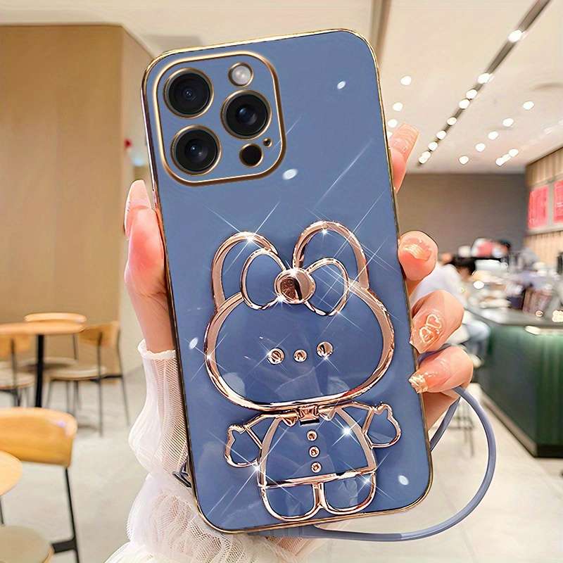 1Pc Blue For iPhone 13 Phone Case Phone Cover