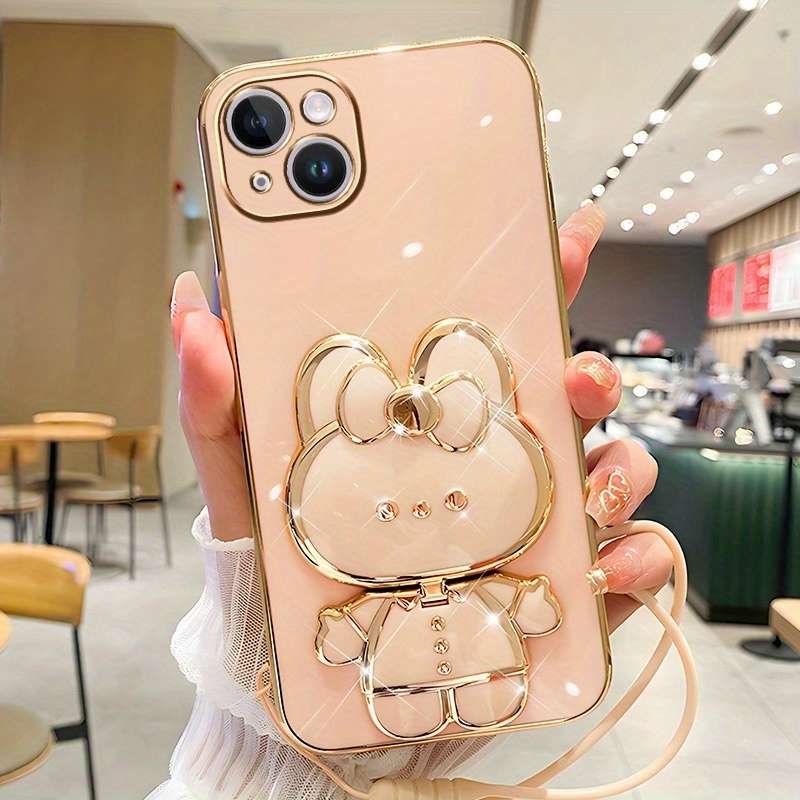 1Pc Pink Red For iPhone 14 Plus Phone Case Phone Cover