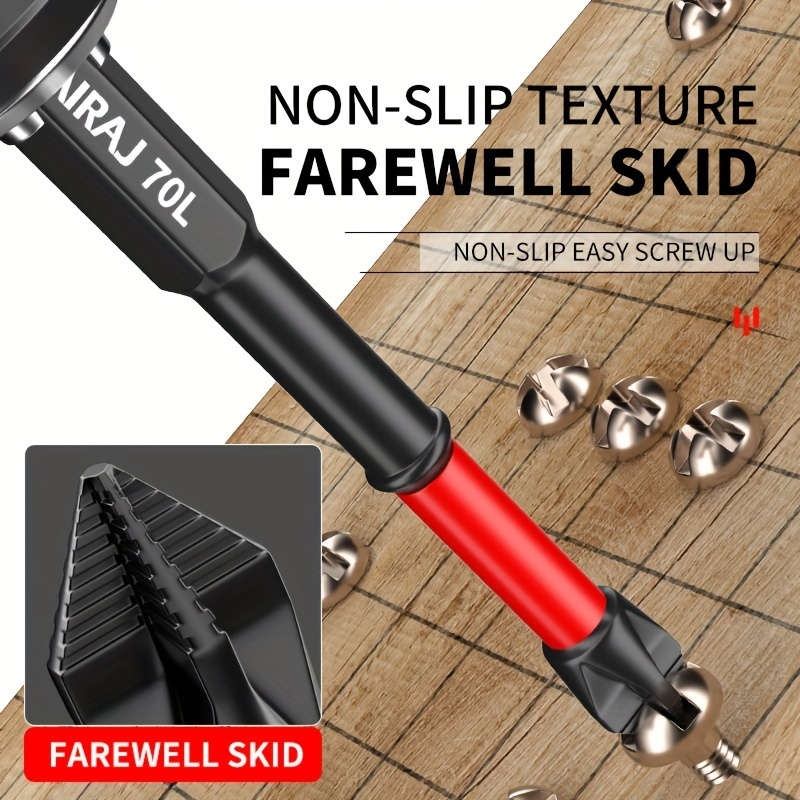 Screwdriver Bit Tool Set Color Counter Slip Screwdriver Assembly
