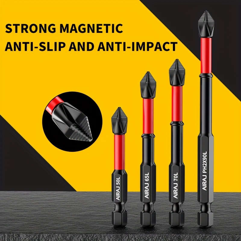 Screwdriver Bit Tool Set Color Counter Slip Screwdriver Assembly