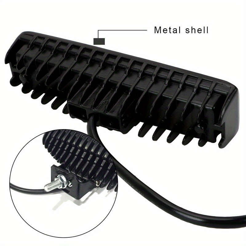 1pc 48W LED Work Light for Cars Motorcycles Trucks Boats Trailers & Off-Road Vehi