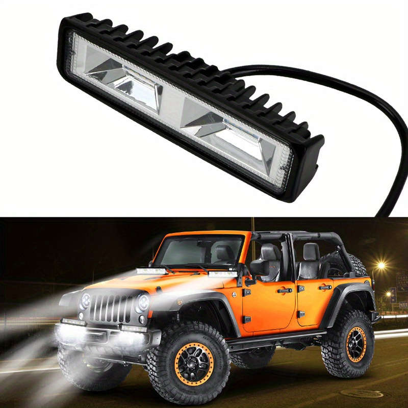 1pc 48W LED Work Light for Cars Motorcycles Trucks Boats Trailers & Off-Road Vehi