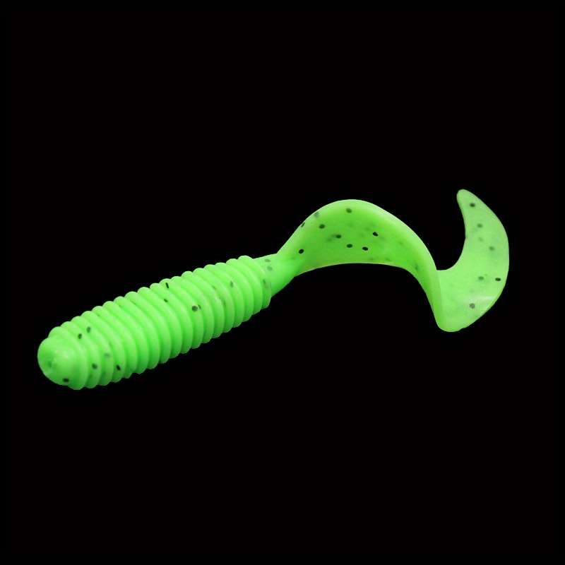 20pcs 5cm Premium Bionic Soft Worm Lures with Durable PVC Material Carp Fishing
