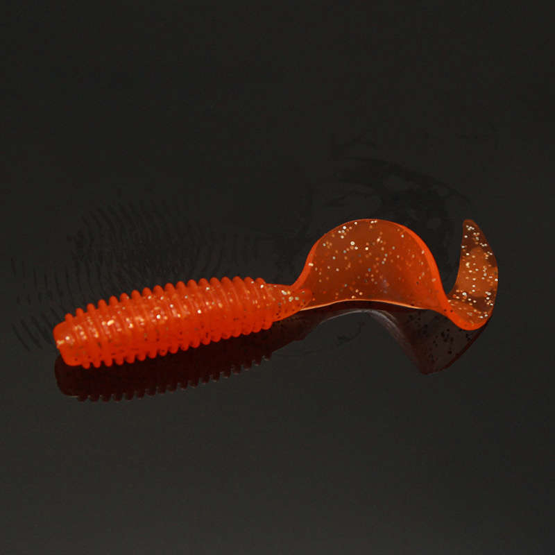 20pcs 5cm Premium Bionic Soft Worm Lures with Durable PVC Material Carp Fishing