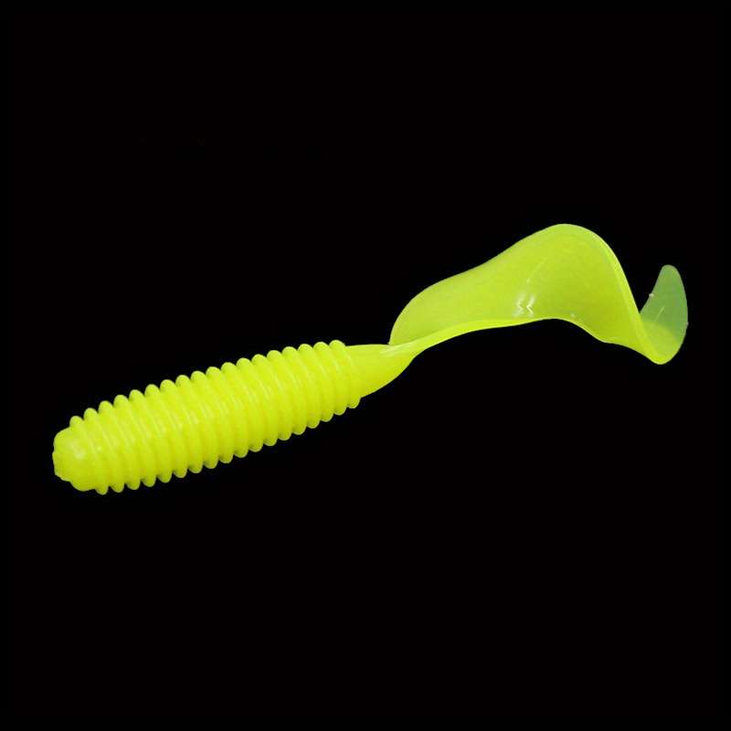 20pcs 5cm Premium Bionic Soft Worm Lures with Durable PVC Material Carp Fishing