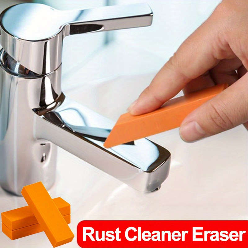 1pc Miracle Limescale Rust Eraser Safe Rubber Cleaning Tool for Bathroom Glass Kitchen Pot