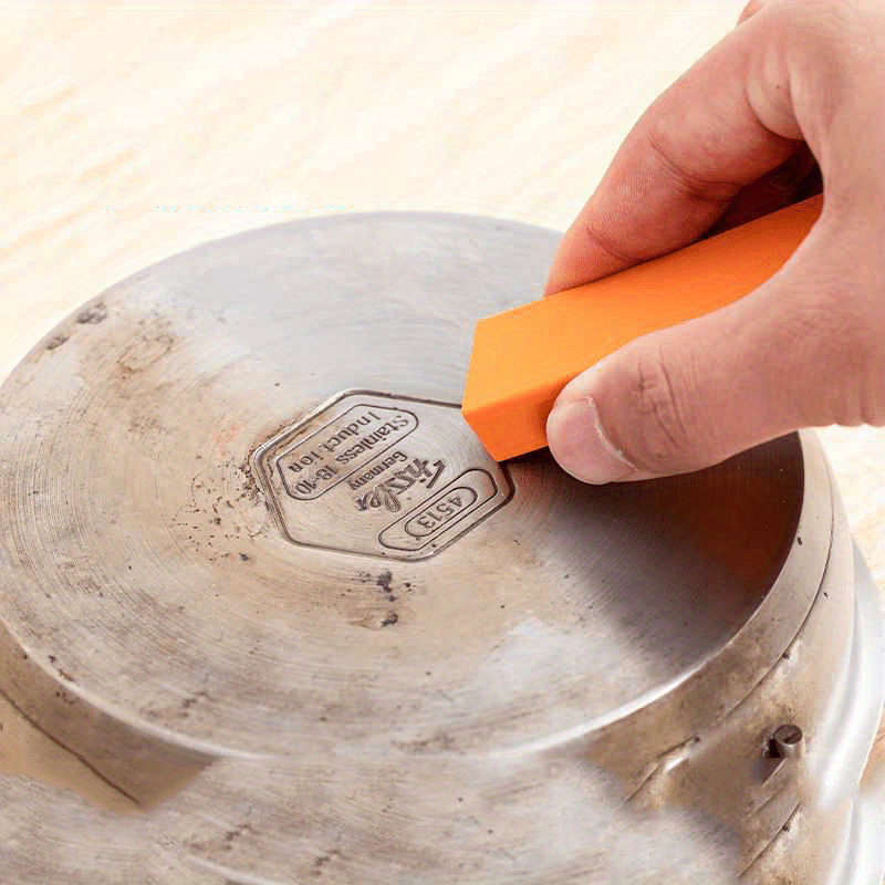 1pc Miracle Limescale Rust Eraser Safe Rubber Cleaning Tool for Bathroom Glass Kitchen Pot
