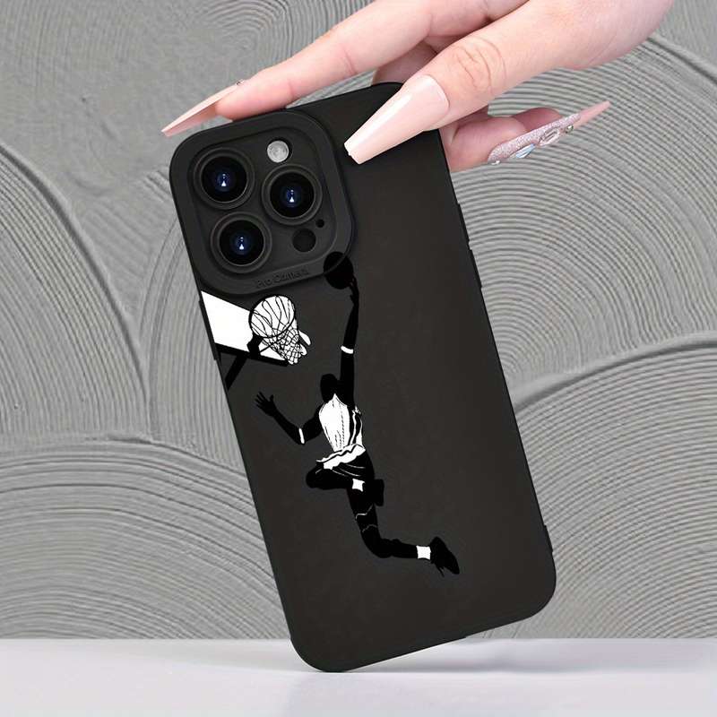 1Pc Black For Galaxy S20 FE 2022 Slam Dunk Basketball Phone Case