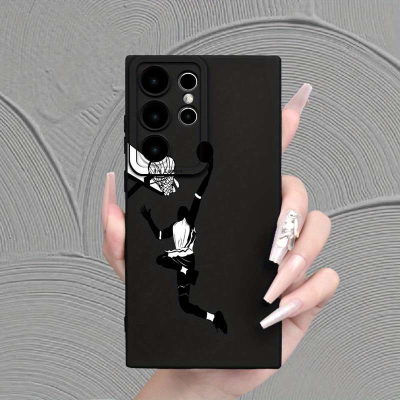 1Pc Black For Galaxy S20 FE 2022 Slam Dunk Basketball Phone Case