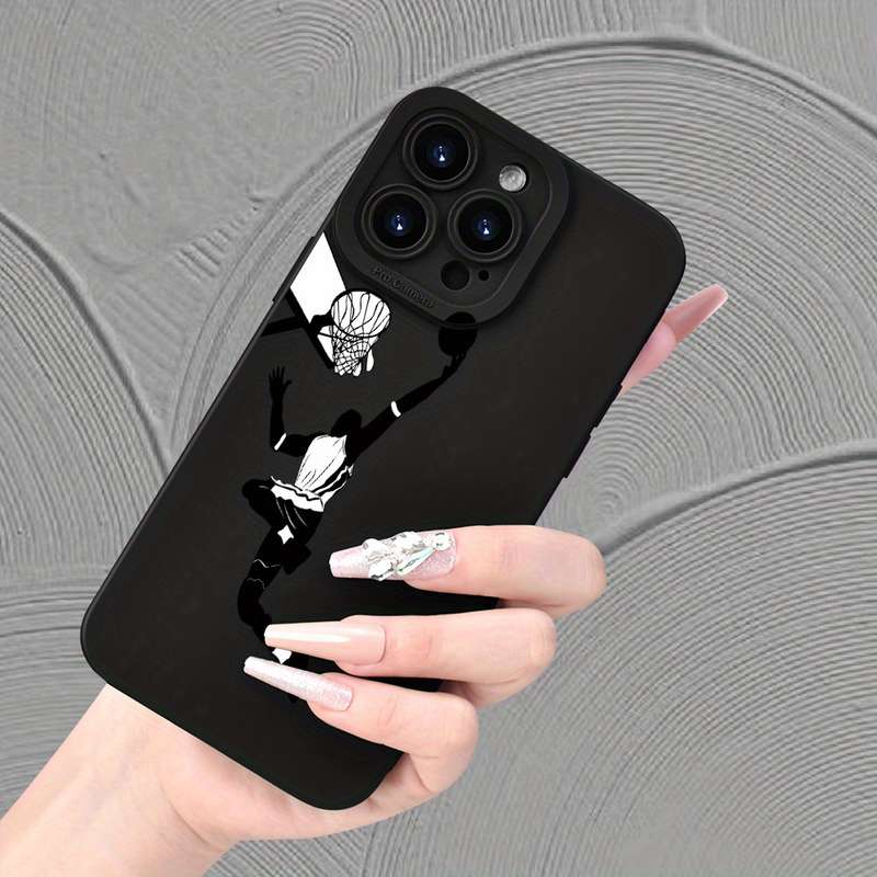 1Pc Black For Galaxy S20 FE 2022 Slam Dunk Basketball Phone Case