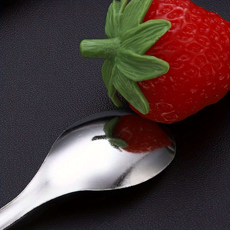 4pcs Spoons with Heart-Shaped Handles Perfect for Coffee Tea Soup and More