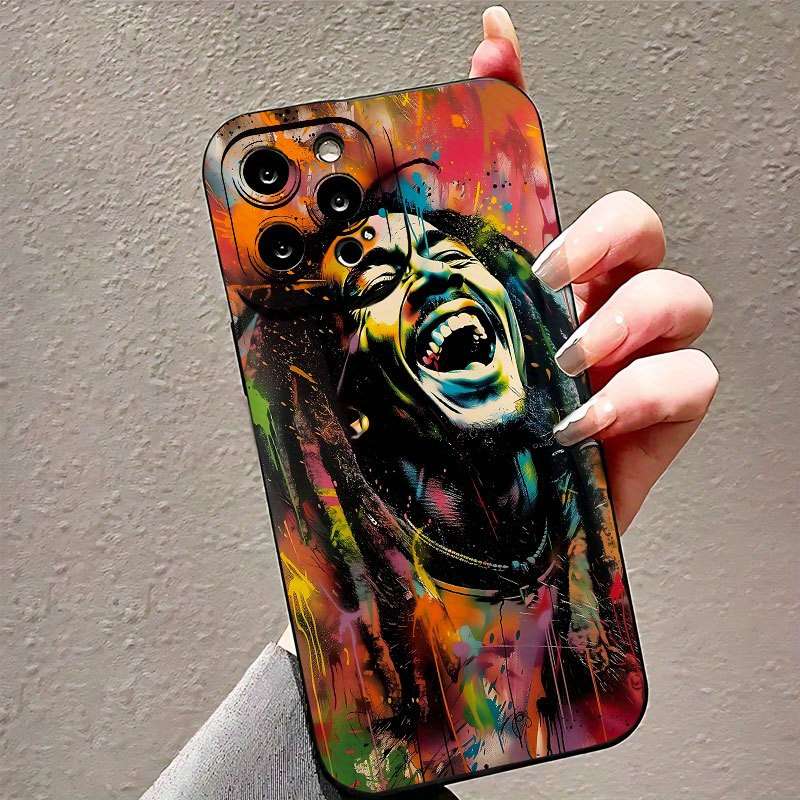 1Pc Mixed Color  For iPhone 7 8 SE2 SE3 Dirty Braided Man Pattern Phone Case