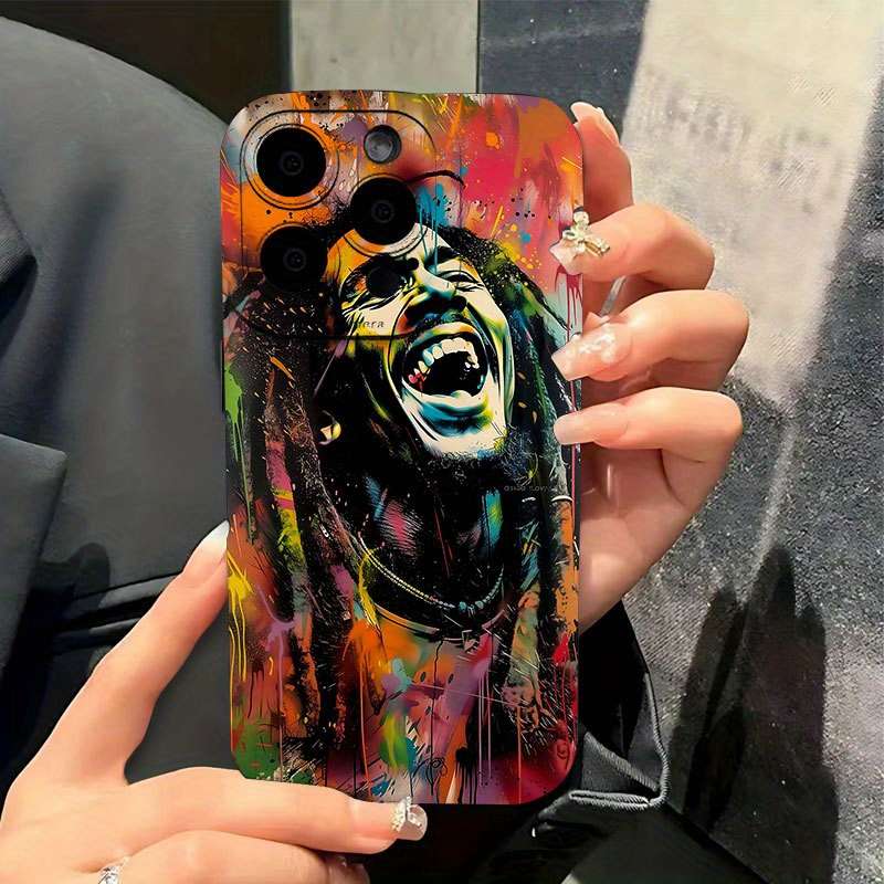 1Pc Mixed Color  For iPhone 7 8 SE2 SE3 Dirty Braided Man Pattern Phone Case