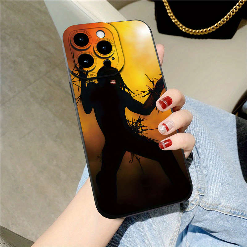 1Pc Black For iPhone XR African American Pattern Phone Case