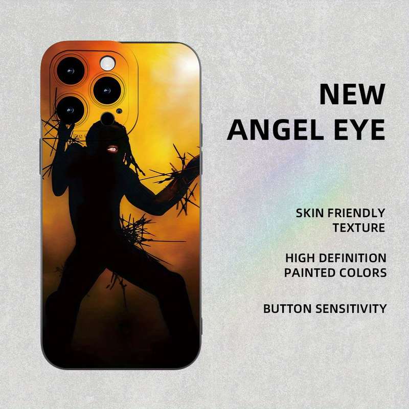 1Pc Black For iPhone XR African American Pattern Phone Case