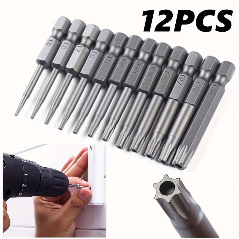 Screwdriver Bit Tool Set Quantity 12 Pieces