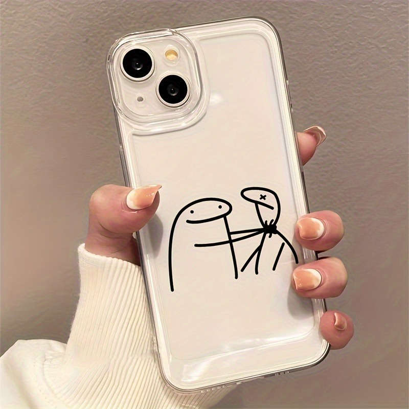 1Pc Transparent For iPhone 7 8 Se2 Se3 Phone Case Phone Cover