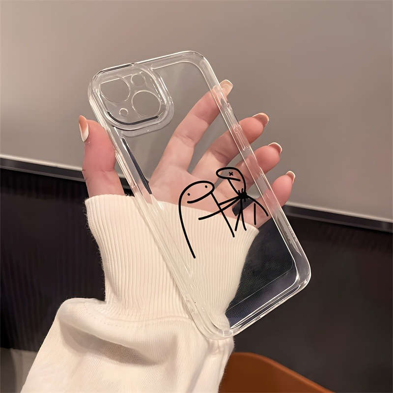 1Pc Transparent For iPhone 7 8 Se2 Se3 Phone Case Phone Cover