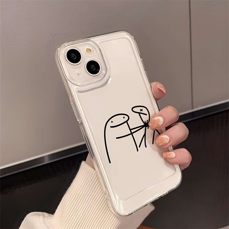 1Pc Transparent For iPhone 7 8 Se2 Se3 Phone Case Phone Cover