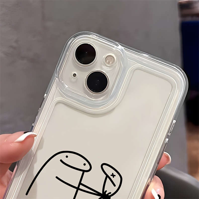 1Pc Transparent For iPhone 7 8 Se2 Se3 Phone Case Phone Cover