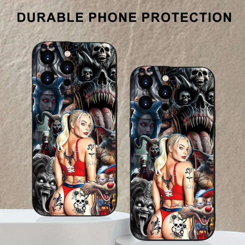 1Pc Black For iPhone 14 Plus Phone Case Phone Cover