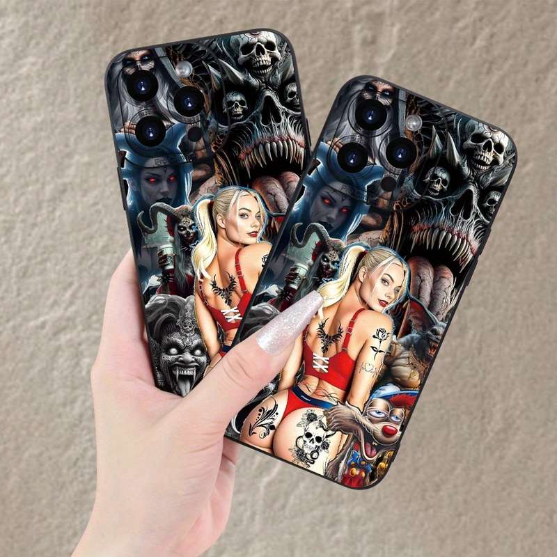 1Pc Black For iPhone 14 Plus Phone Case Phone Cover