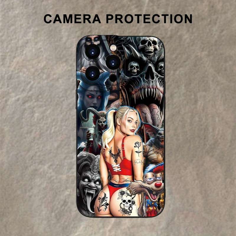 1Pc Black For iPhone 14 Plus Phone Case Phone Cover