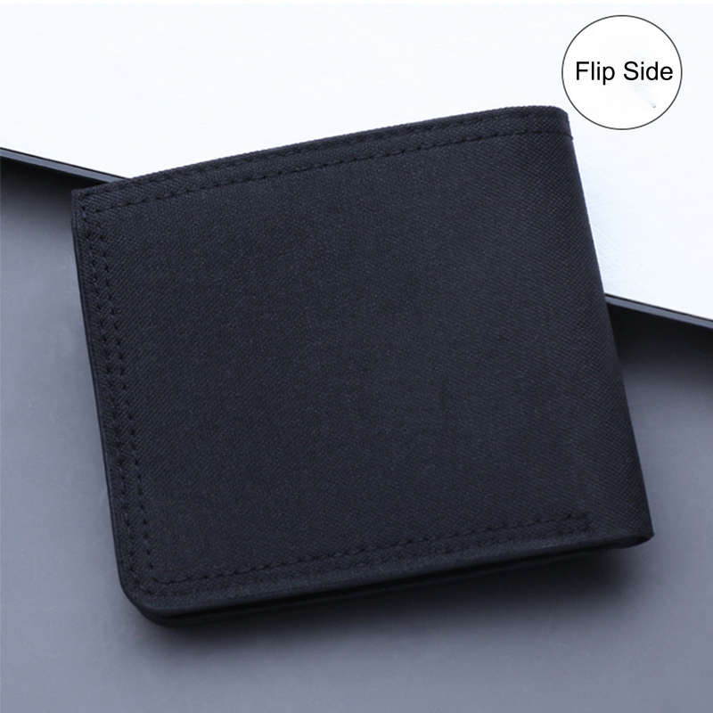 1pc King Print Bifold Wallet for MenCasual Polyester Lightweight Foldable with Card Slots Pe